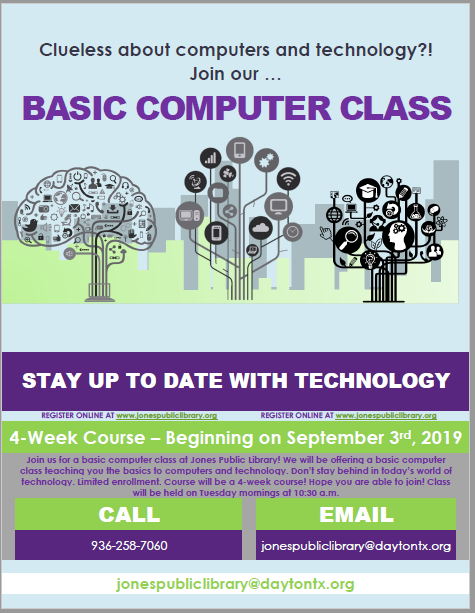 BASIC COMPUTER CLASS!